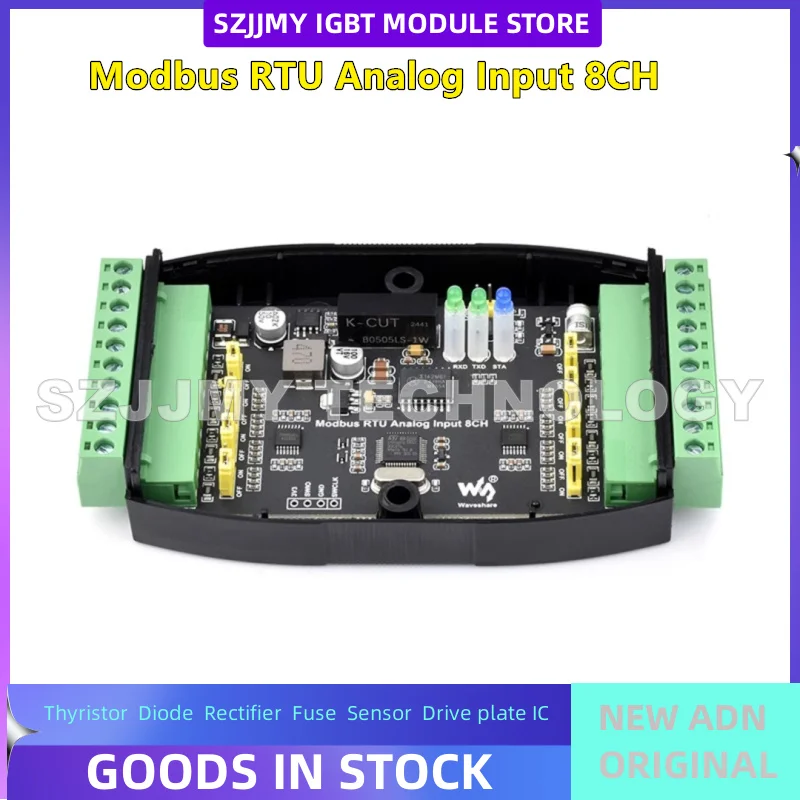 NUOVO ORIGINALE IN MAGAZZINO Modulo di acquisizione analogica a 8 canali di livello industriale tensione e corrente Protocollo RS485 Modbus RTU