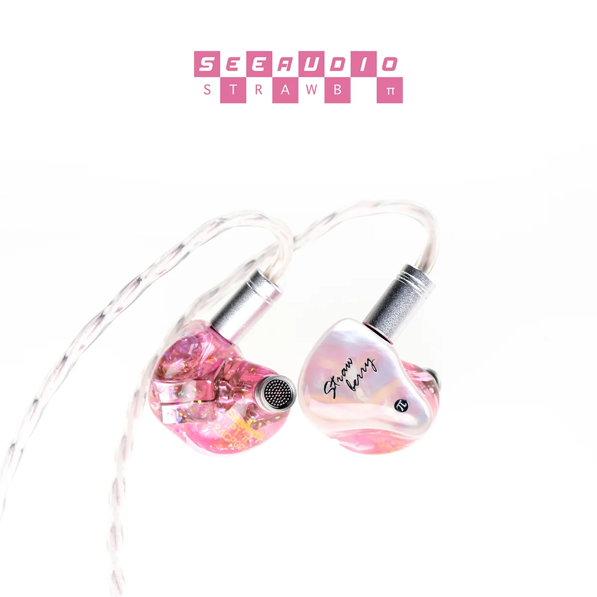 

SeeAudio Strawberry PI Earbud 6BA Driver Unit In Ear Monitor Wired IEM Swappable Cable 0.78mm 2Pin Interface Gaming Earphone