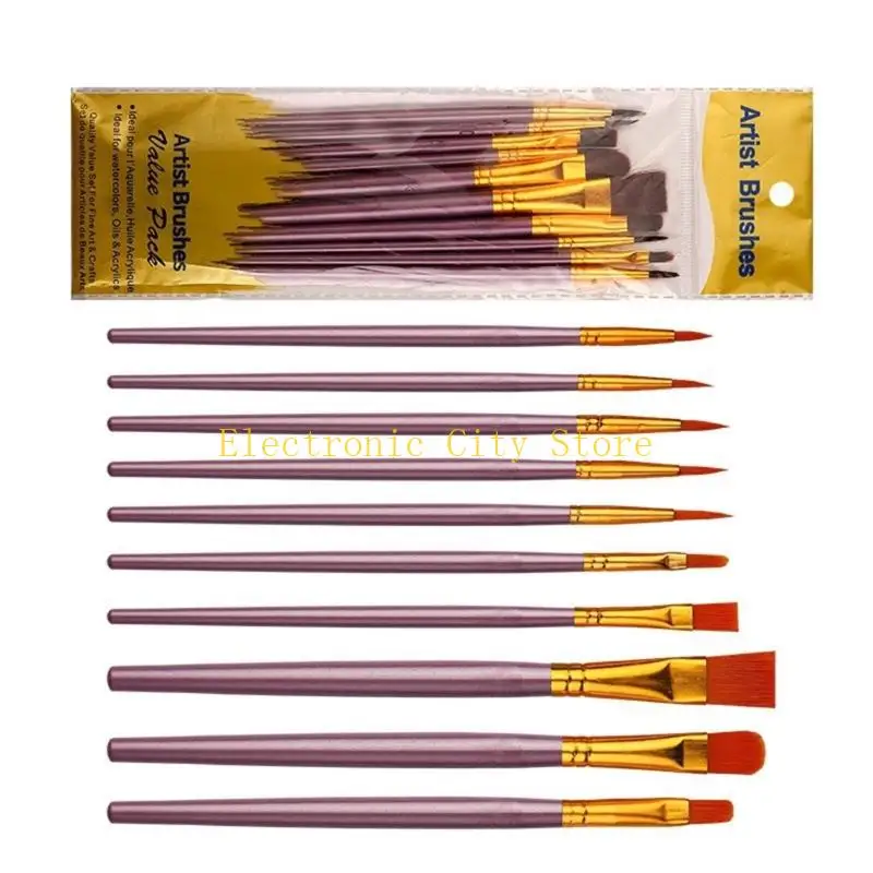 10 pezzi SET SET NYLON PACCHIA PACCHIA PERCHIO PIÙ ACRILICO PIGNORE PROCIMENTO PROCIMENTO SET HU8D