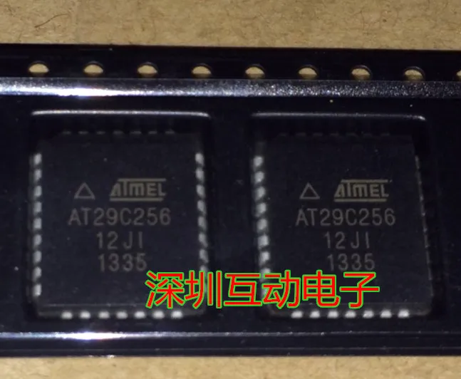 Free shipping    AT29C256-12JI AT29C256-12JC PLCC32 ATMEL     10PCS