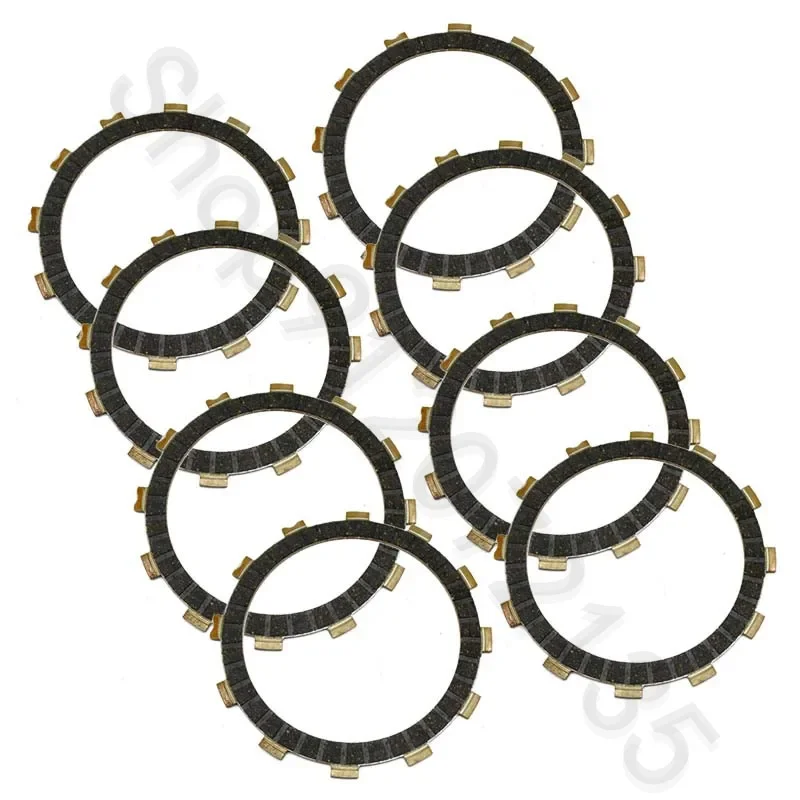 

8Pc Motorcycle Friction Clutch Plates parts For HONDA CRF450X 2005-2018 CR250R 2000-2007 CRF450R Efi 2009-2010 CRF450R 2002-2008