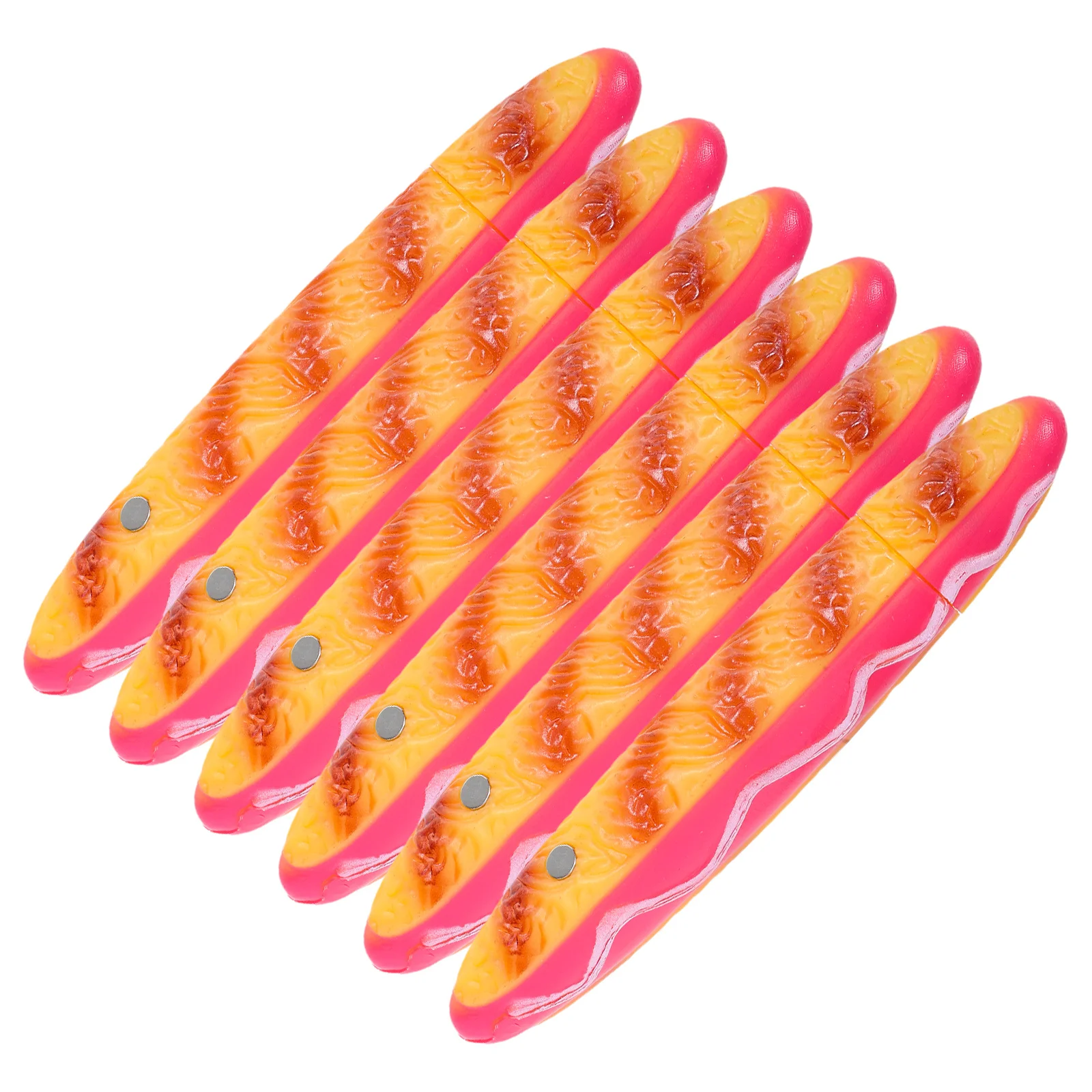 

6Pcs Novelty Hot Dog Ballpoint Pens Funny Back to School Supplies Cute Pen Gift for Students Food Pen