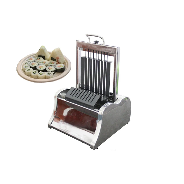 Food Shop Low Price Meat Rice Sushi Cutter Slicer Cutting Machine