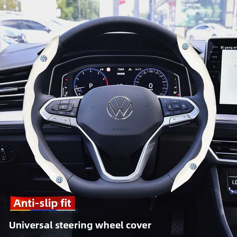 

Подходит для чехла на руль Volkswagen, полупакет, Magotan, Lavida, Sagitar, Bora, Lingdu, Tiguan, L Passat, id Golf, 8.