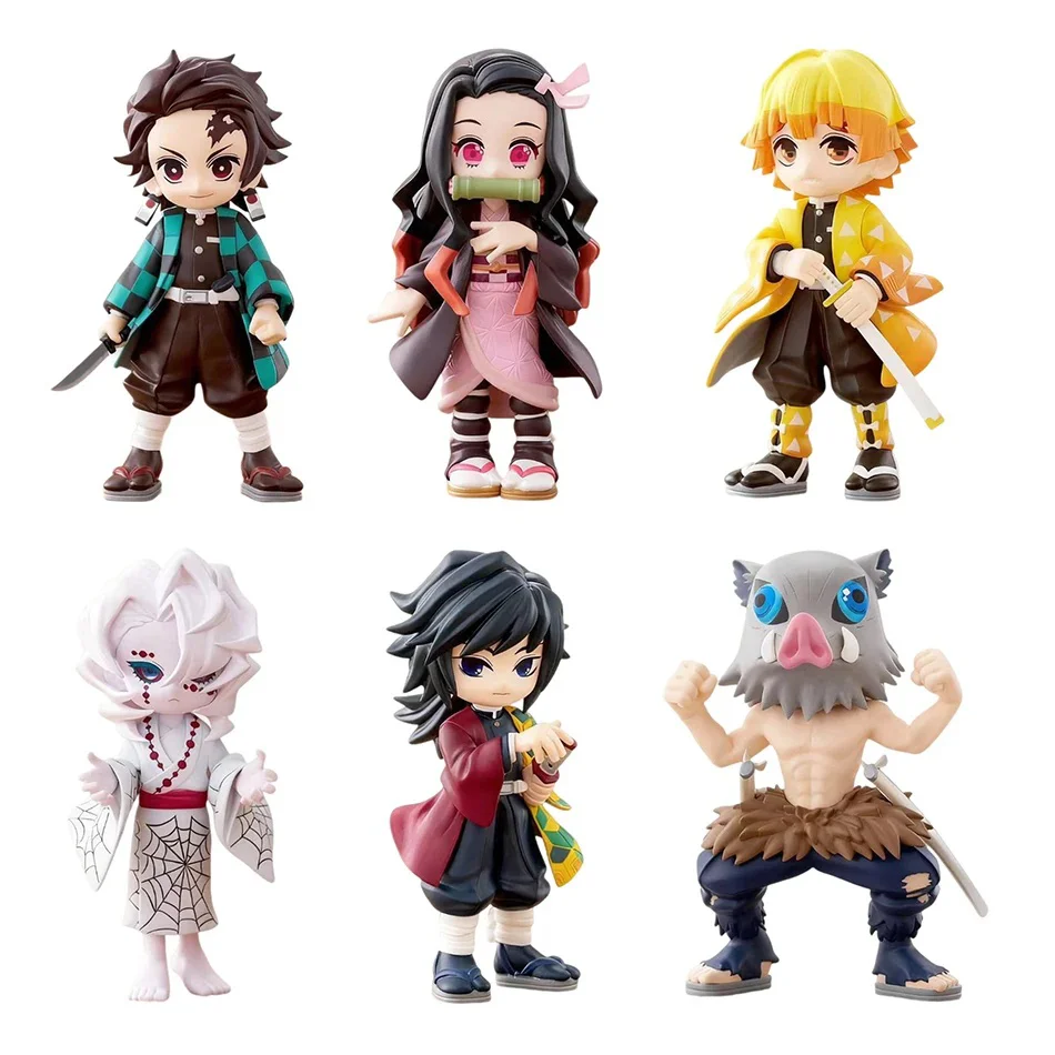 Bushiroad Palverse D emon Slayer: Kimetsu No Yaiba, figurine de dessin animé, boîte aveugle Vol.1, jouet d'ornement, cadeau
