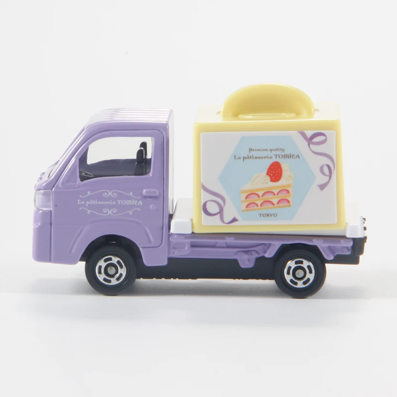 TAKARA TOMY Tomica NR 27 SUBARU SAMBAR CAKE TRUCK Legering Auto Speelgoed Motorvoertuig Diecast Metalen Model Cadeau voor Kinderen