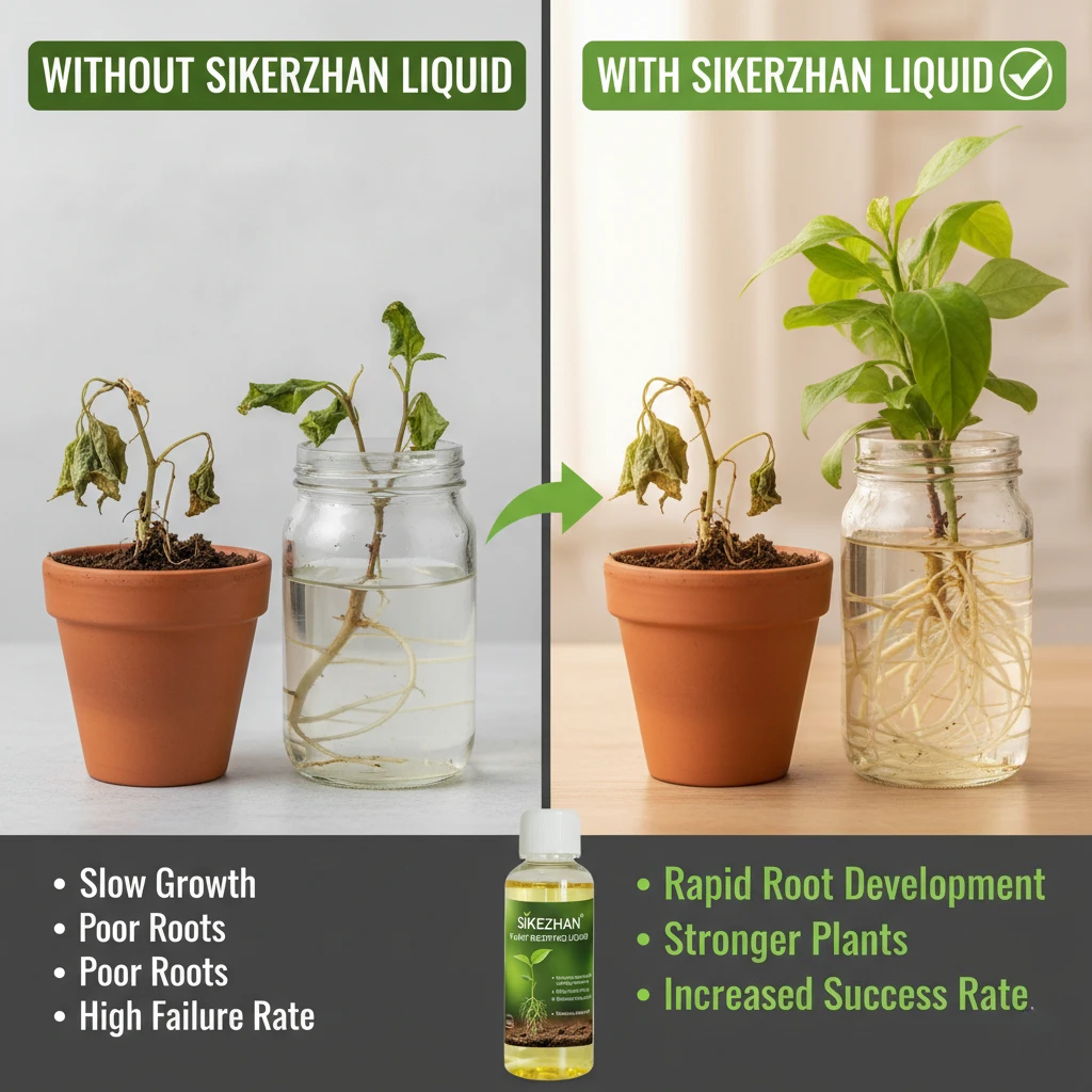 Rapid Rooting Liquid Nutrient - Plant Growth Accelerator for Cuttings & Cloning - Universal Root Stimulator Fertilizer 30ml
