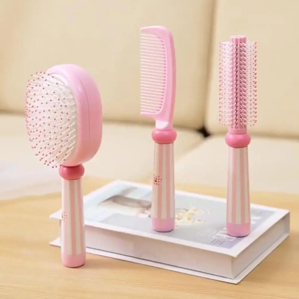 

Овальная расческа для массажа кожи головы, щетка для волос, антистатическая, сухая, нейлоновая, для укладки вьющихся волос, инструменты для распутывания волос, расческа для влажного салона B8X6