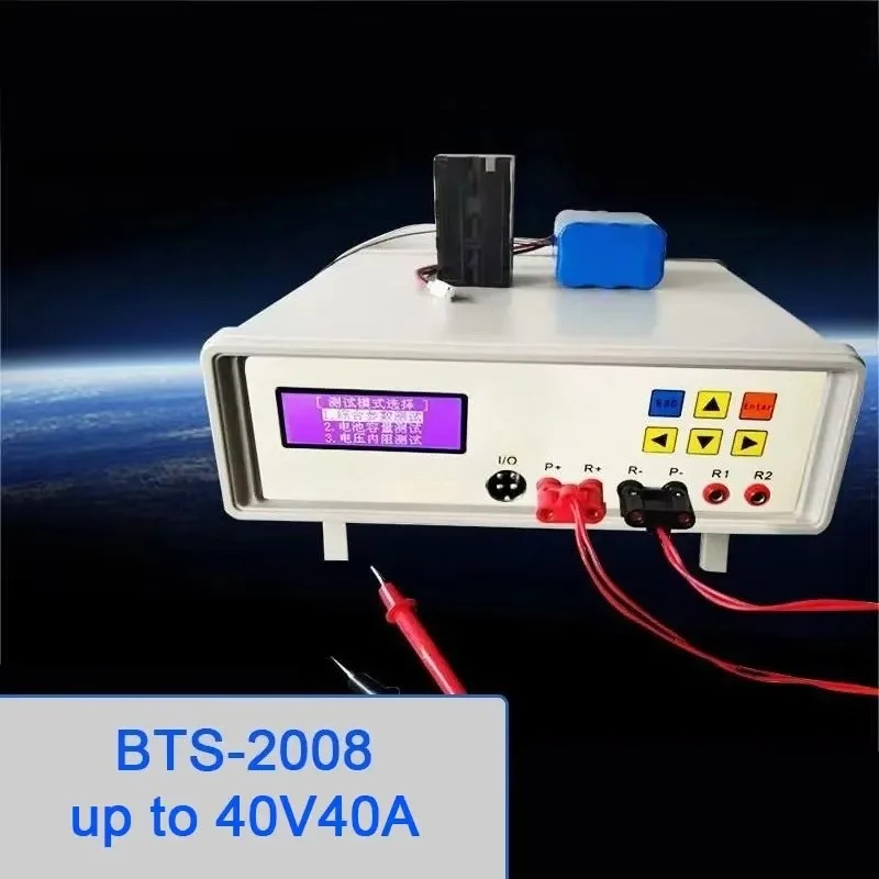 BTS-2008 Digital Tester 220V, 0-40V 0.1-40A, 1-6S Battery Group Detector