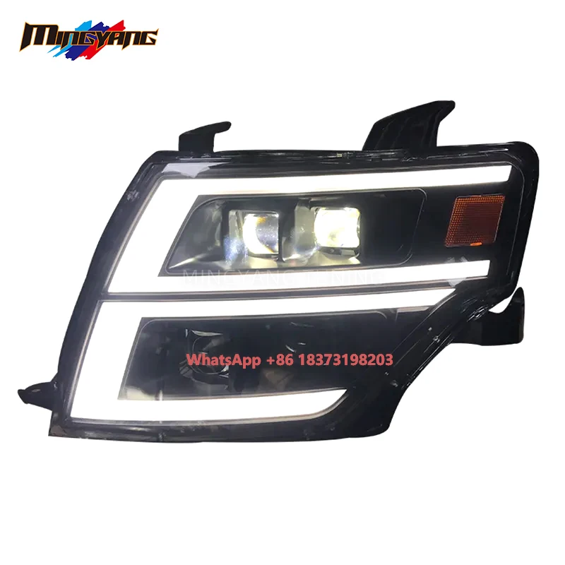 

Высококачественные автоматические светодиодные фары для Mitsubishi V87/V93/V97 Pajero 2009-2018, фара