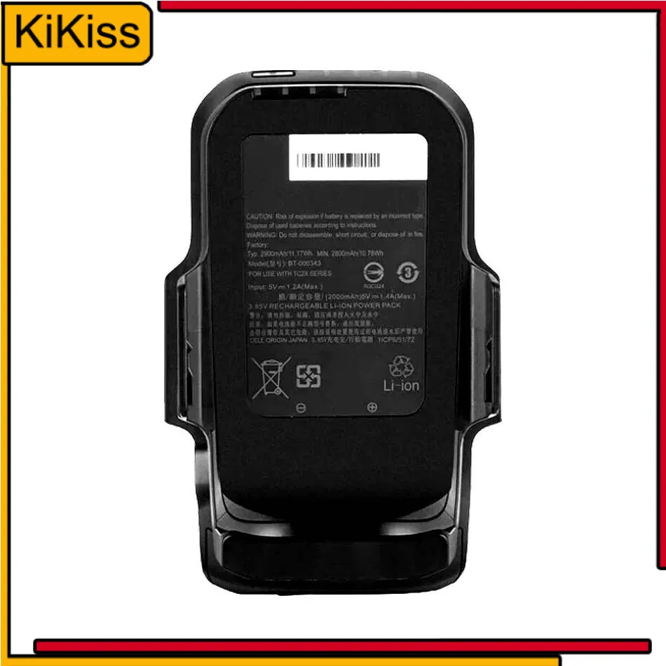 

BT-000343 For Zebra TC20 TC25 Btry-TC2X-PRPK1-01 BTRYTC2XPRPK101 2900Mah Portable Terminal Device Battery Long-Lasting