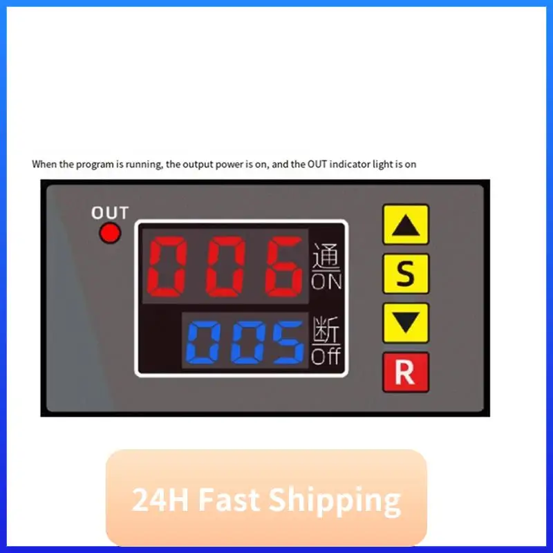T3231 Digital Time Delay Relay Multifunction LED Display Cyclic Timing Control Switch Adjustable Timing Relay,A Easy To Use