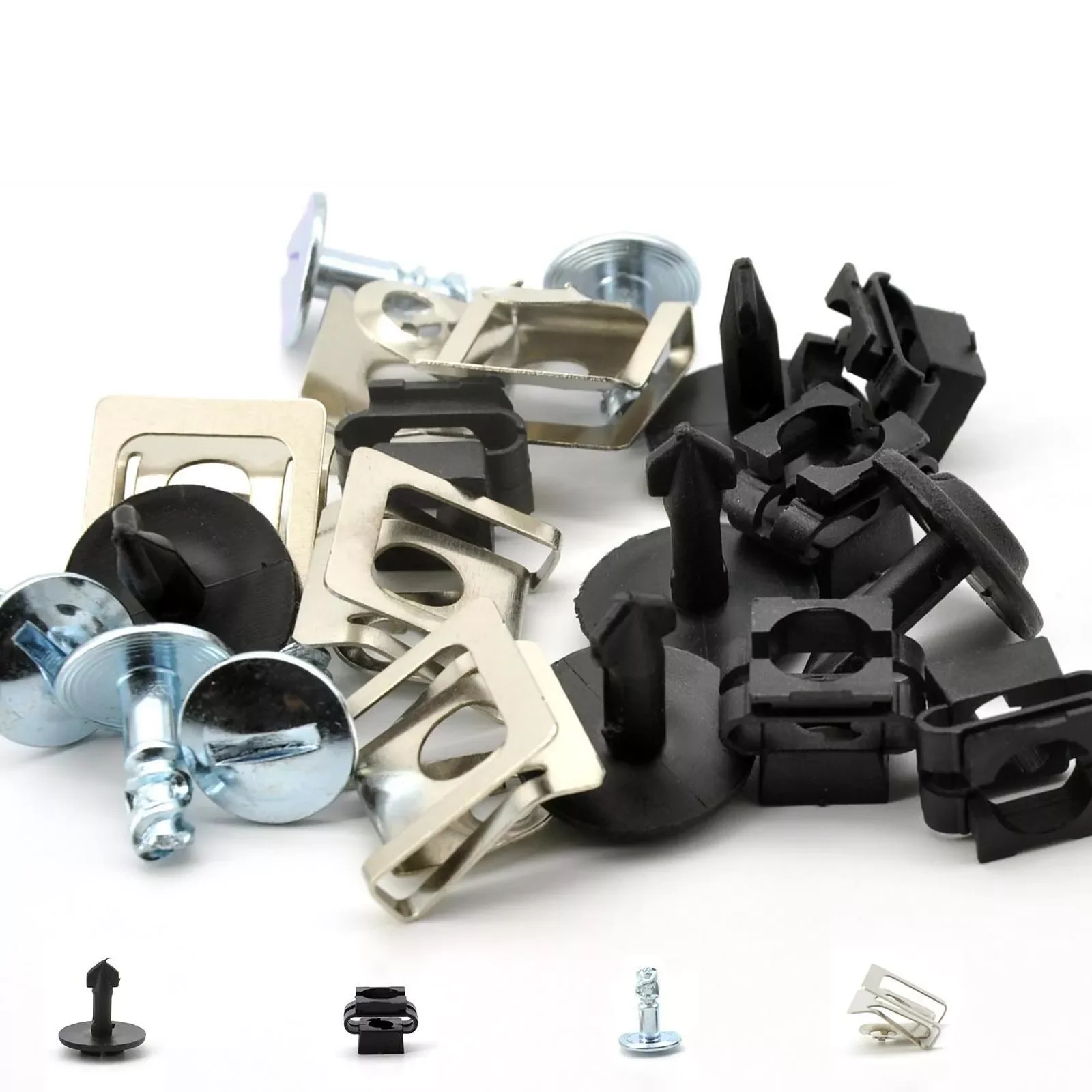 

30Pcs/Set Undertray Engine Underbody Trim Clips For Audi A4 A6 A8 Screw Fitting Kit