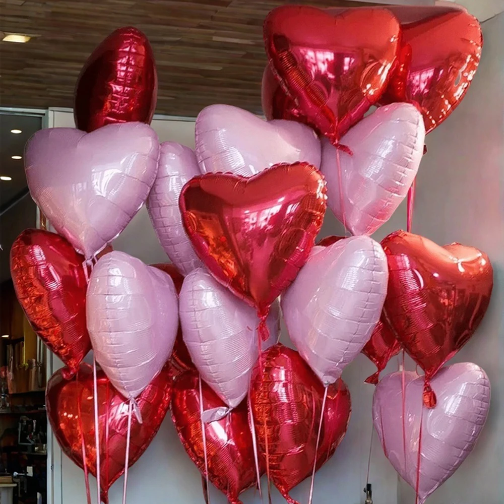 10Pcs 18" Peach Hea…