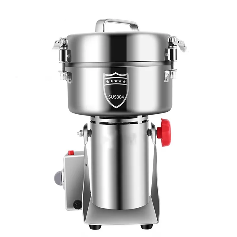 Commercial Electric 2500g Spice Grinder Ceramic Blade Plastic Housing for Outdoor Use Mixer and Coffee Grinder Machine