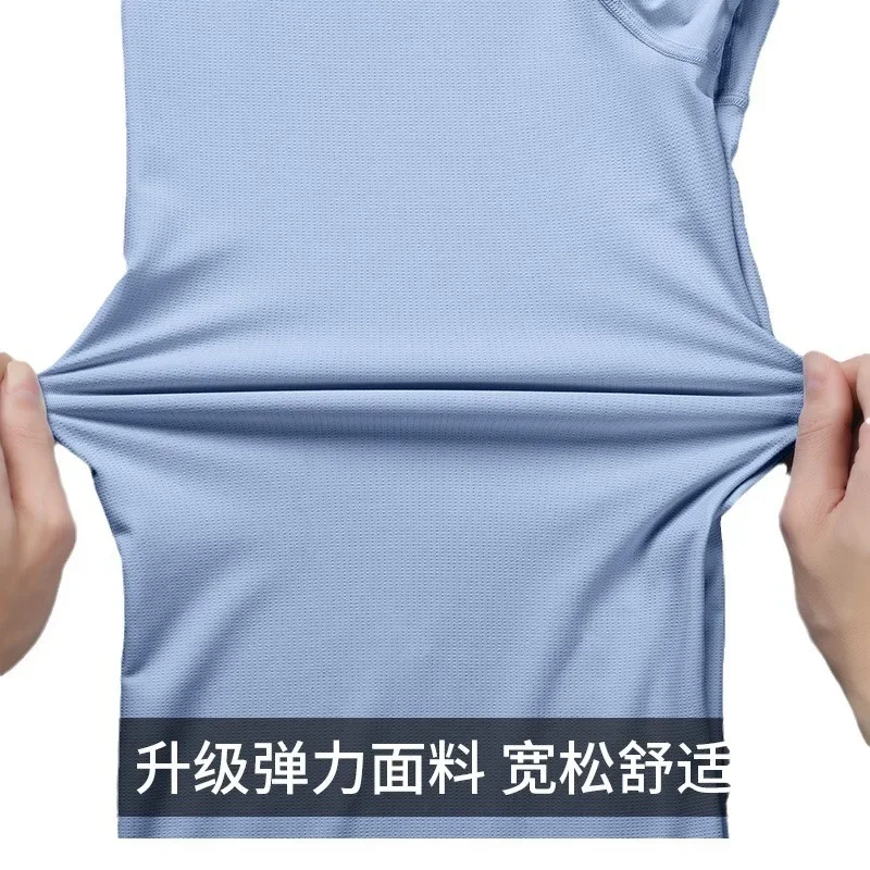 Large size loose short-sleeved morning running sports suit women's summer quick-drying ice silk yoga clothes fitness clothes