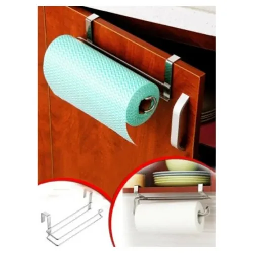 Elegant Home Closet Fitted Paper Towel Holder Chrome