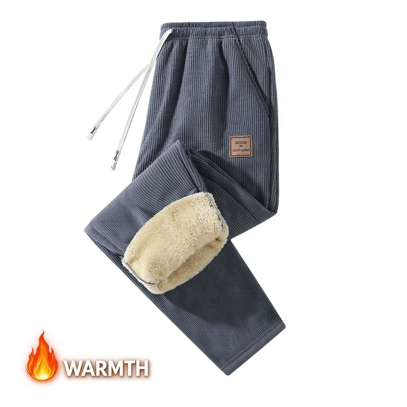 Men's Winter Pants for Man Cold Weather Pants Snow Clothing Thermal Underwear Men Pant Sets New in Down Coats Padded Sweatpants