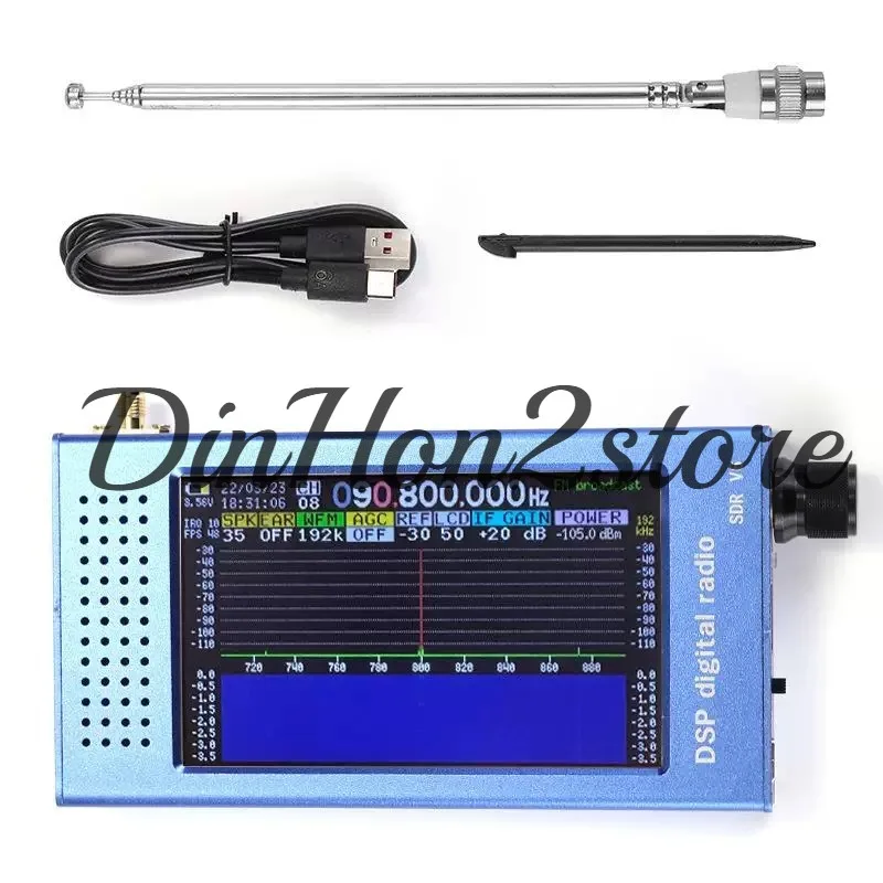 Suitable for Malachite DSP1 SDR V6 radio, receiver with option 1.10d firmware radio shortwave