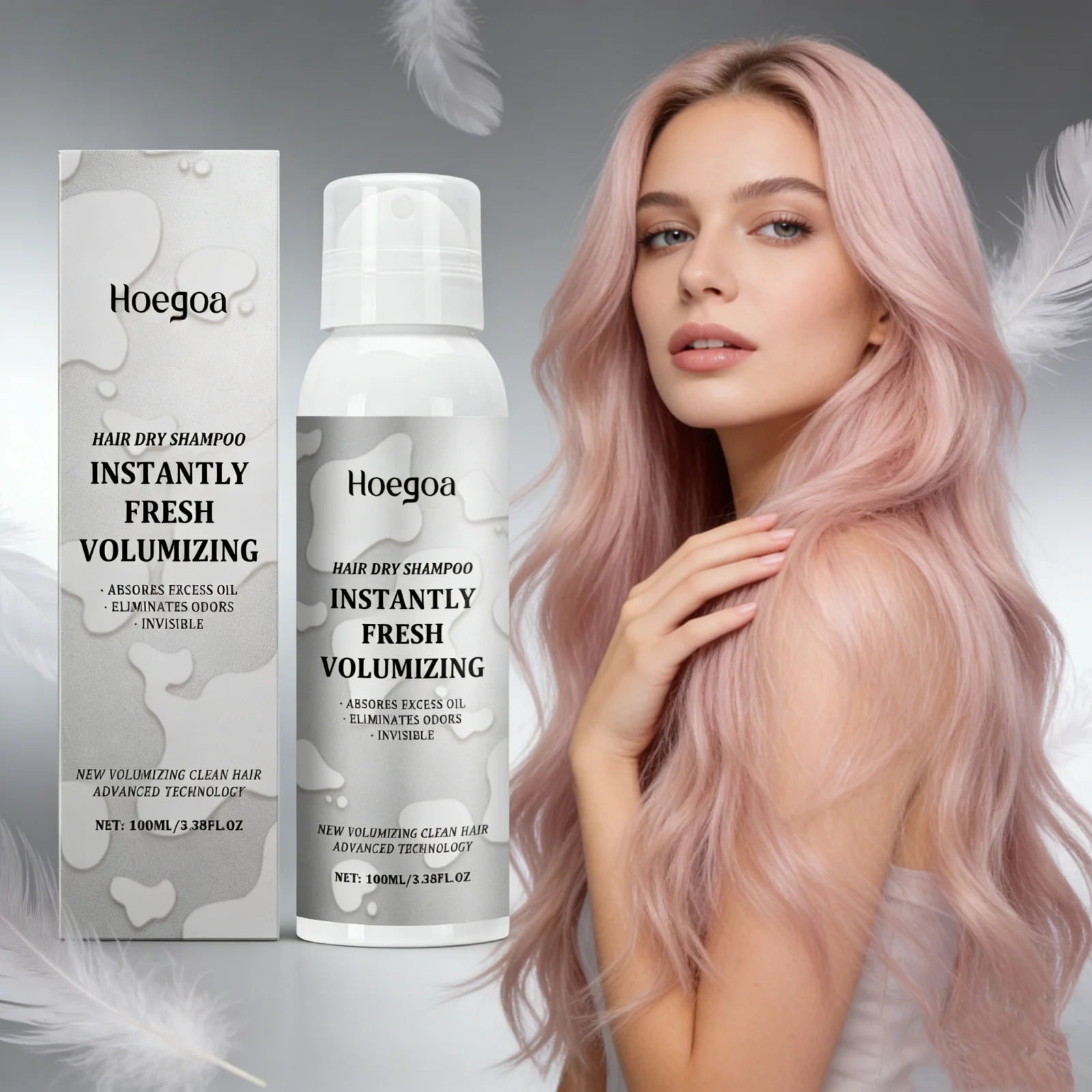 Instant Hair Dry Shampoo Spray No Wash Control Oil Moisturizing Refreshing Scalp Portably Easy To Use Fluffy Hair Cleaning Spray