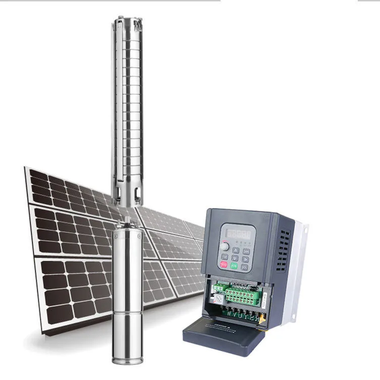 Custom Solar Submersible Pump Large Flow Agricultural Irrigation Dc Deep Well Pump