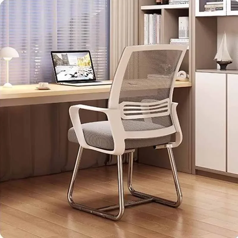 

-+-Relax Executive Office Chair Back Support Normal Nordic Ergonomic Gaming Office Chairs Comfy White Sillas De Oficina Furnitur