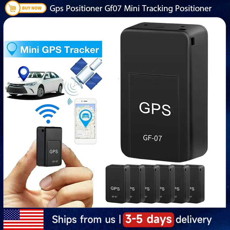 

Gps Positioner Gf07 Mini Tracking Positioner Rea! Time Tracking Remote Vehicle Positioning Mobilerecording Anti Loss GPS Locator