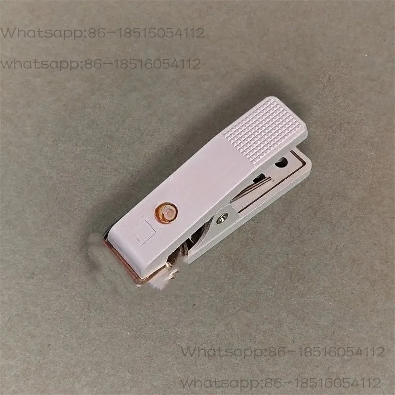 Lithium battery polymer soft pack fixture, high current 30A polymer soft packing component container detection clip