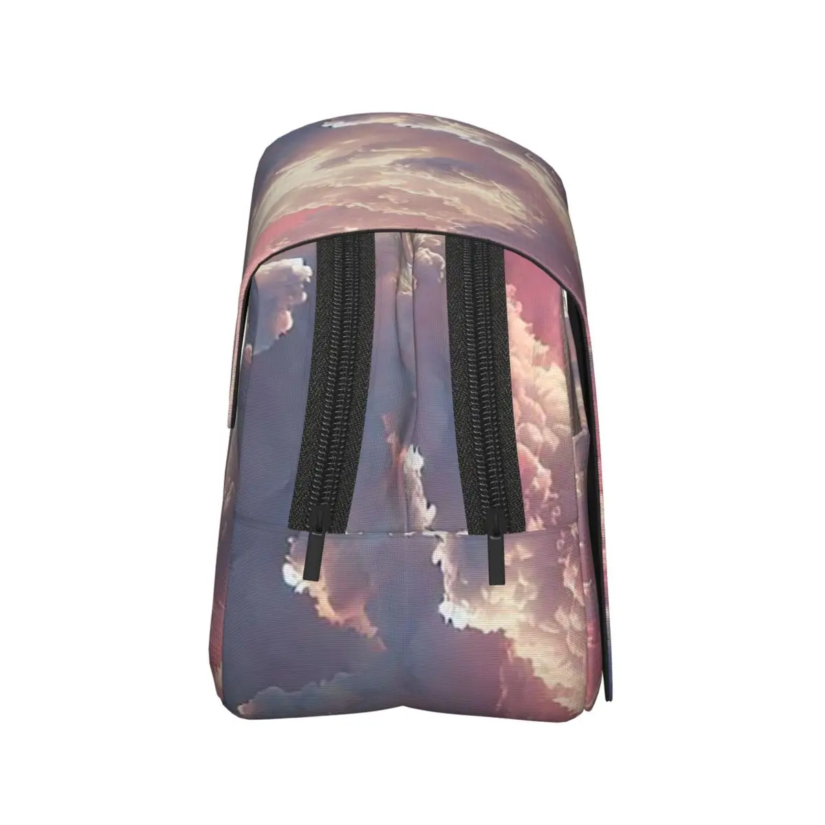 Pink Clouds Sky Large Sunset Glow Pencil Cases Pen Holder Hard Shell Leather Big Capacity Pen Box Pencil Bag for Kids School