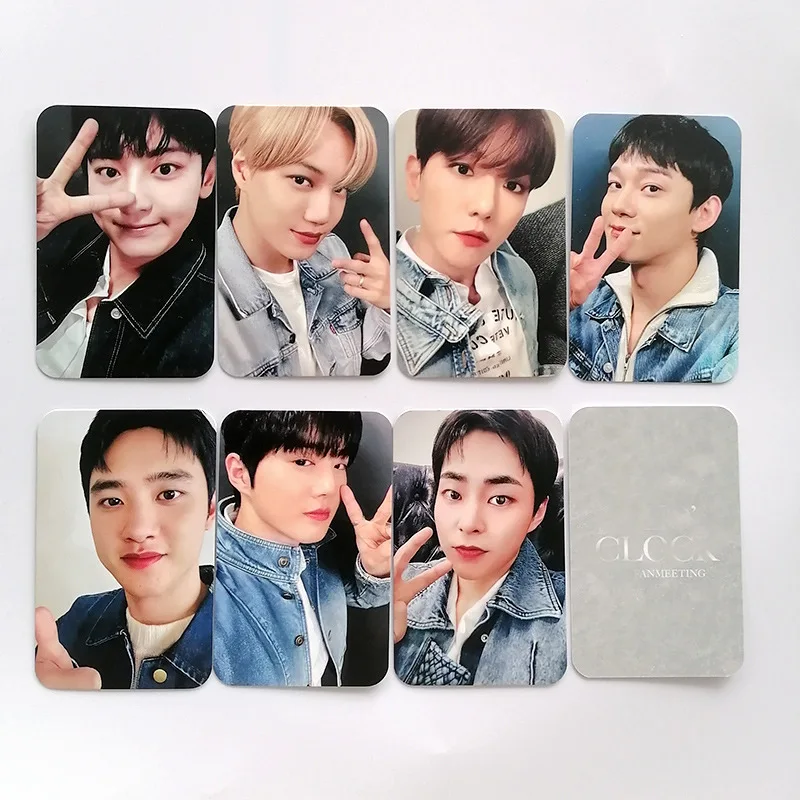 8pcs/set Kpop New Album Photo Card Self Made Paper Lomo Cards For Fans Gift Collection