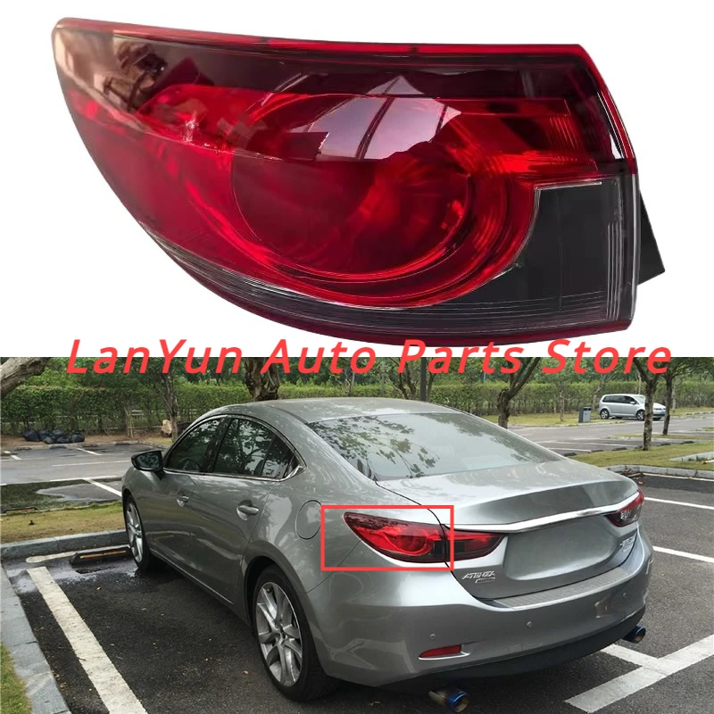 

For Mazda ATENZA 2014 2015 2016 Car Accessories Outer Tail Light Assembly Stop Lights Parking Lamp Replace original Rear lamp