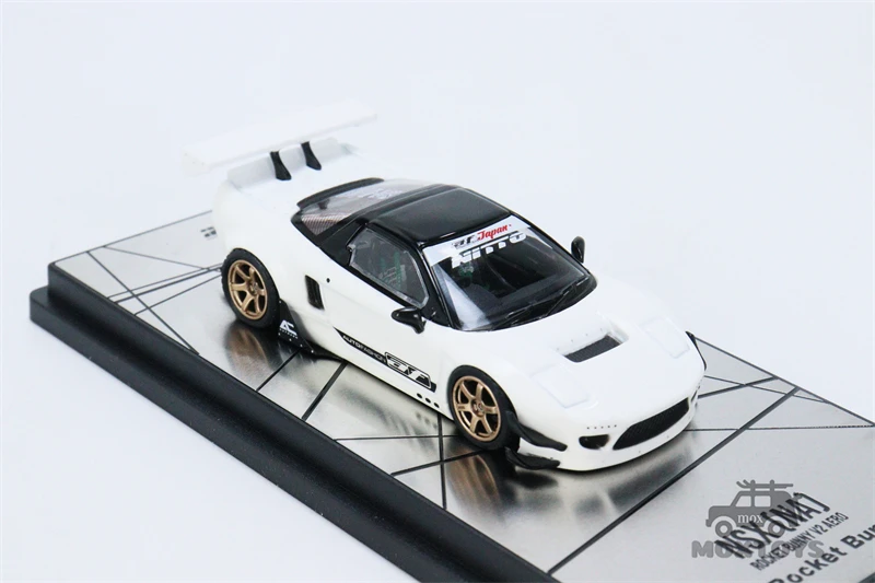 INNO 1:64 Honda NSX(NA) rocket bunny v2 aero Collection of die-cast alloy car decoration model toys