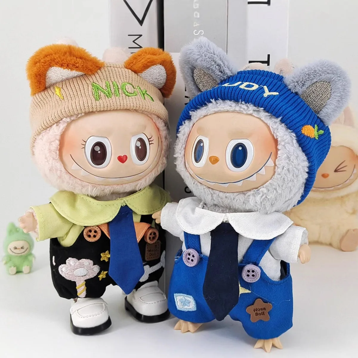 Cute Plush Doll Set…