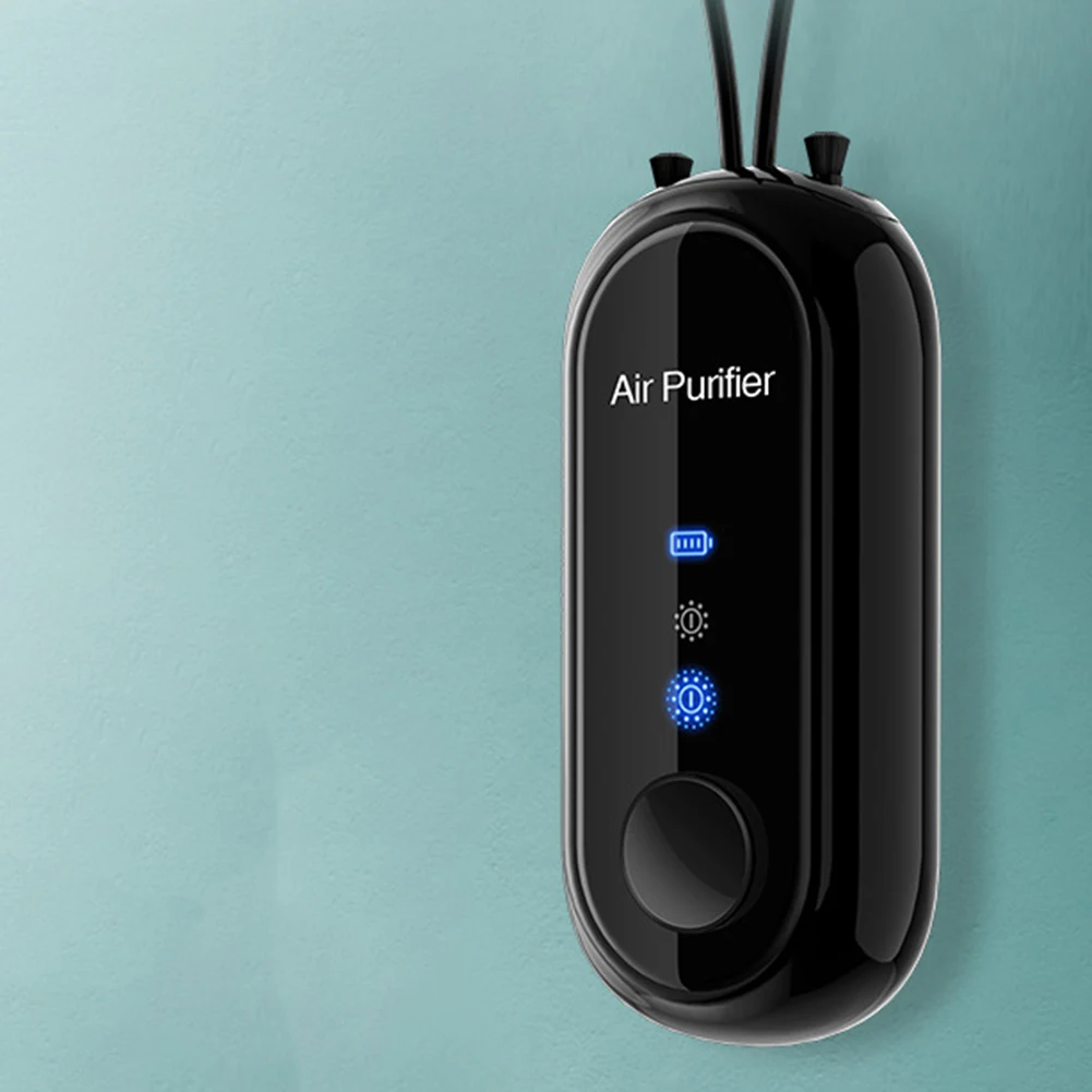 Tragbarer Negativ-Ionen-Mini-Luftreiniger, frischer, hängende Negativ-Ionen, reinigt die Luft, 780 mAh, praktisch, reinigt die Luft überall – Detail 1