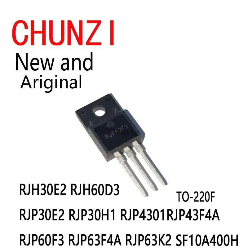 10 piezas nuevas y originales TO-220F RJH30E2 RJH60D3 RJP30E2 RJP30H1 RJP4301 RJP43F4A RJP60F3 RJP63F4A RJP63K2 SF10A400H