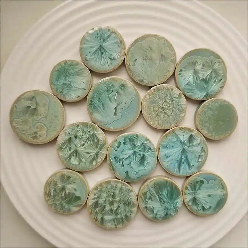 

Taobao 100g Circular Ceramic Mosaic Tiles Piece DIY Mosaic Making Stones for Craft Arts Home Wall Decoration arte 180