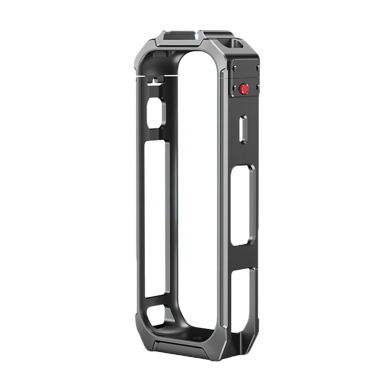 Klatka operatorska na kamerę PC z magnetycznym szybkozłączem, etui ochronne z mocowaniem na zimną stopkę i uchwytem rozszerzającym do akcesoriów kamery Insta360 X5