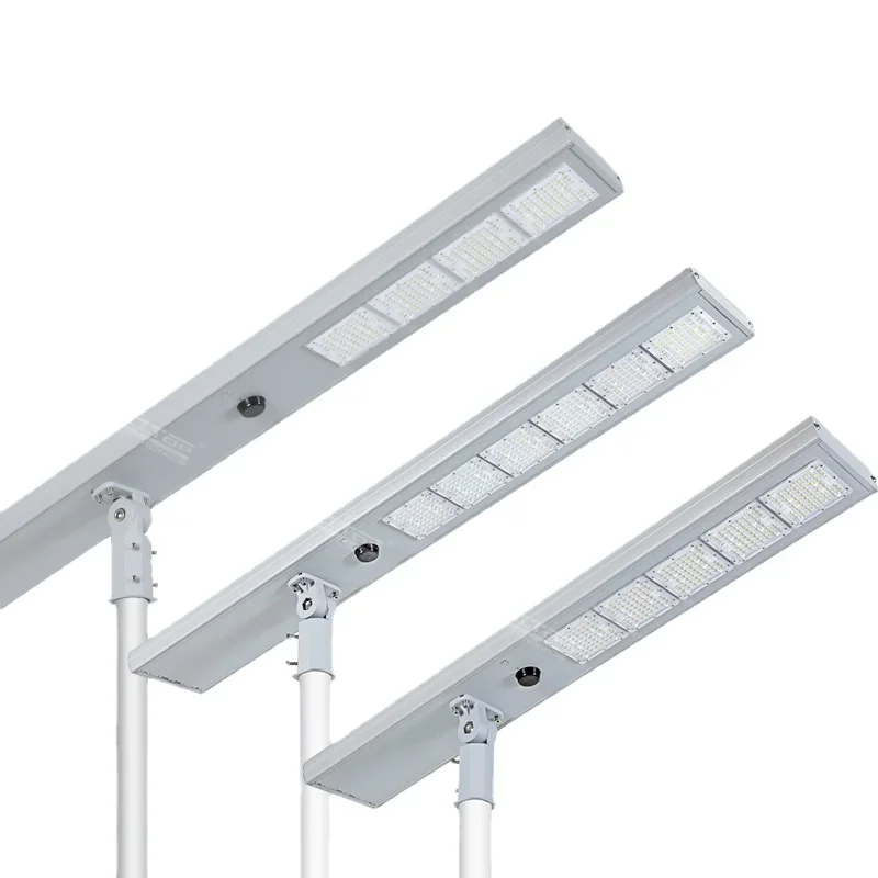 Aluminium Integrated Outdoor Streetlight Road Light 60w 120w 180w 240w 300w 360w All In One LED Solar Street Light