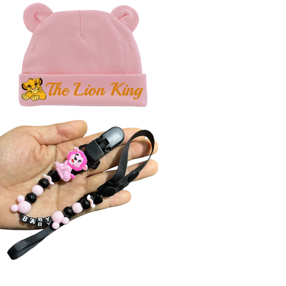 Baby Soothing Nipple Cartoon Pattern Baby Hat Newborn Soothing Nipple Clip Exquisite Gift for Newborn Feeding Baby Photography view 4