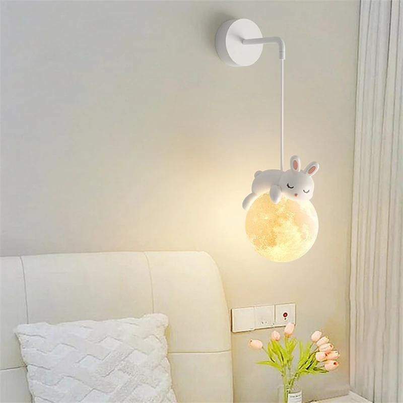 Bedside pendant light LED children\'s room bedroom hallway balcony pendant light restaurant master bedroom small pendant light