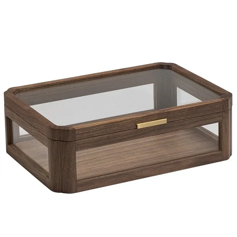 

Office, desktop, storage box, with lid, household, dustproof, large capacity, transparent, storage box.