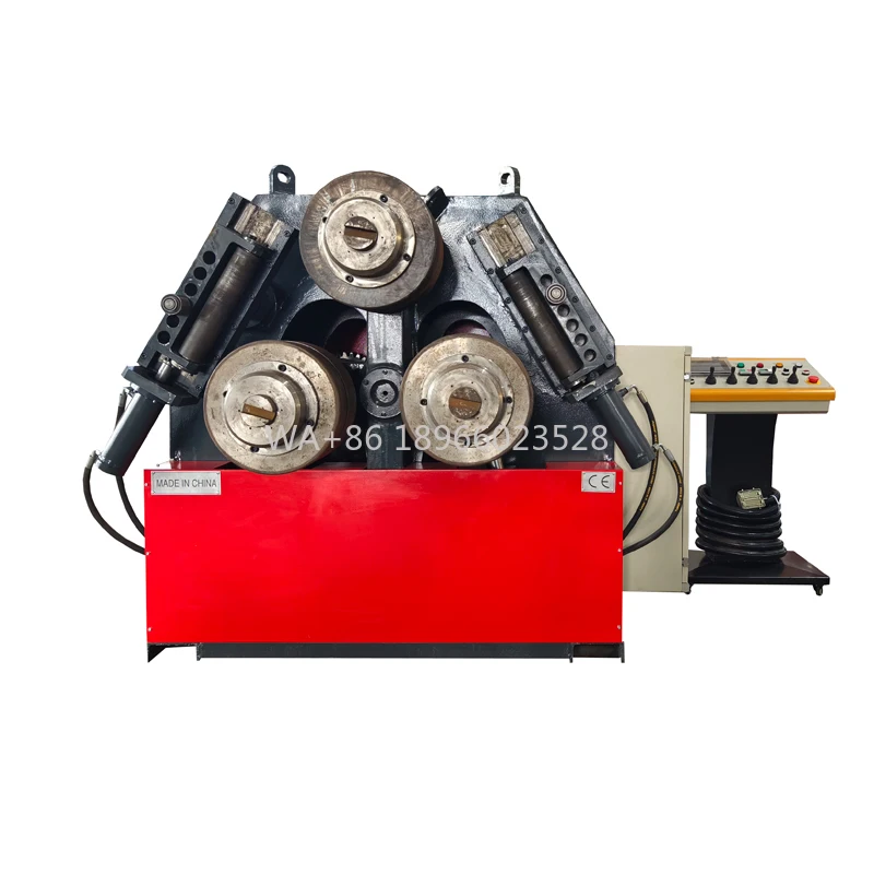 

Solid Square Round Steel Bar Profile Bender Hydraulic 3 Roll Pipe Bending Machine