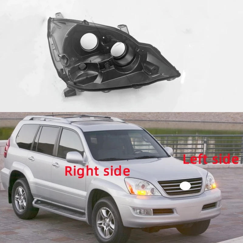 

Headlight Base for Lexus GX470 2004 2005 2006 2007 2008 2009 Headlamp House Car Rear Base Front Auto Headlight Back House
