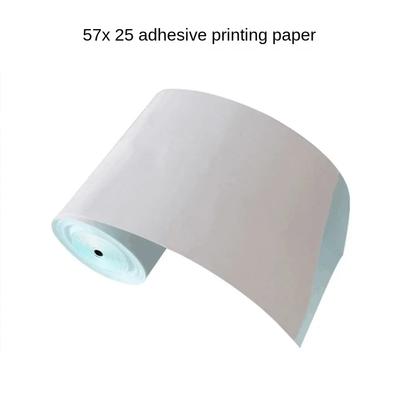 Thermal Paper Label Sticker Colorful adhesive Printing Paper Mini Printer For Printer Kids Instant Print Camera 57x25