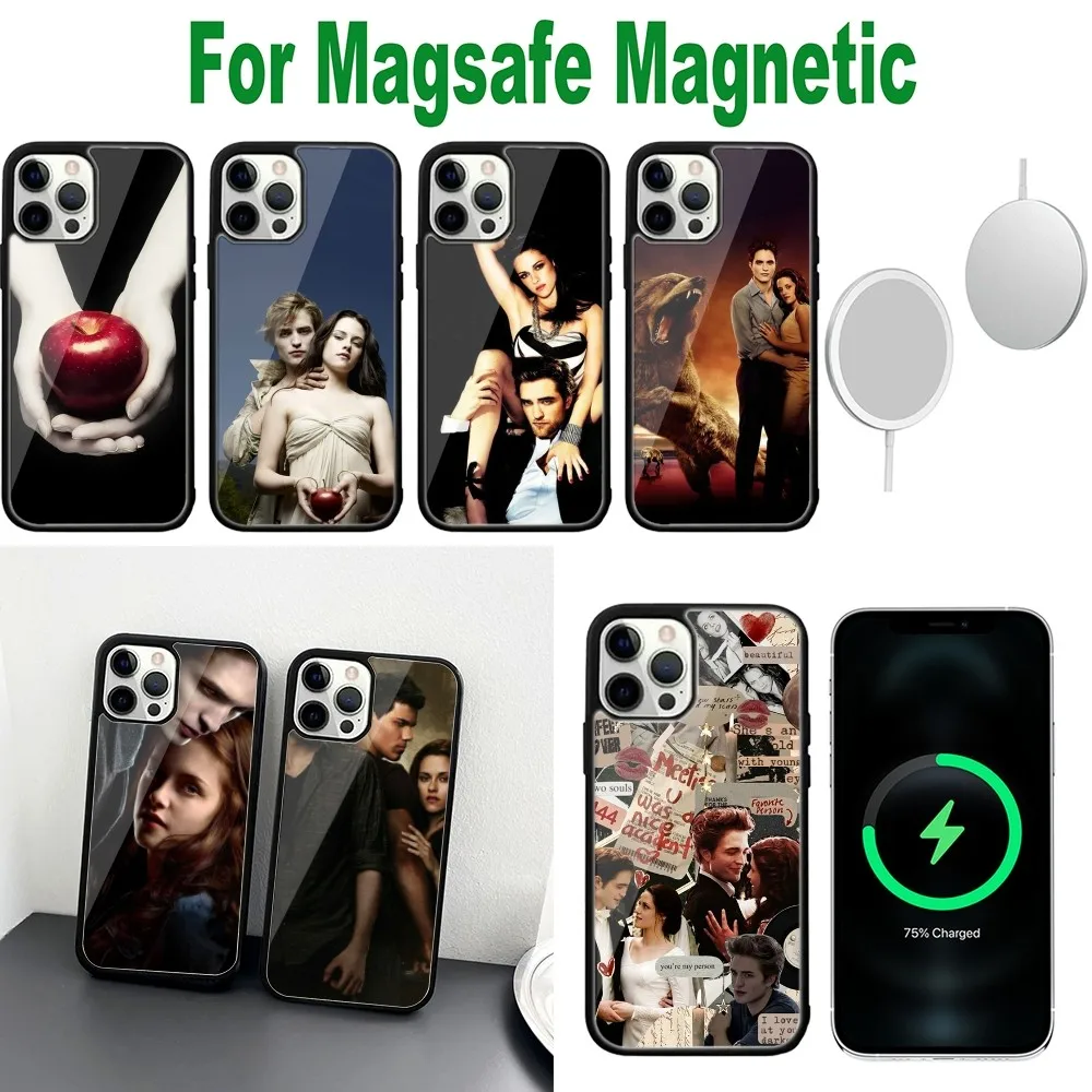 Tv Twilight Saga Phone Case For iPhone 16,15,14,13,12,11,Plus,Pro,Max,Mini Magsafe Magnetic Wireless Charging