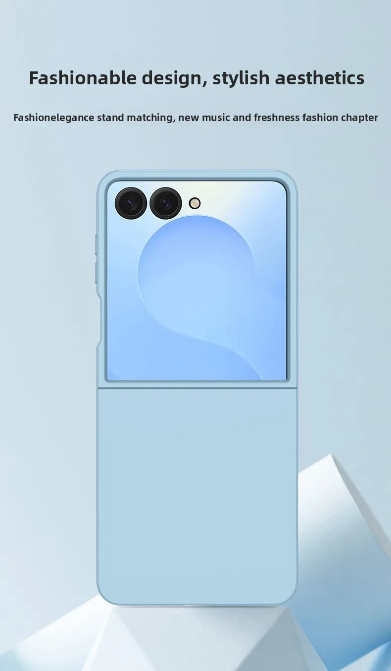 Handyhülle für Samsung Z Flip 8 7 FE 6 5 4 3 Flip7 Flip6 Flip5 Flip8 5G Schutzhülle Schlank Dünn Süßes Candy-Design Angenehmes Hautgefühl – Detail 16
