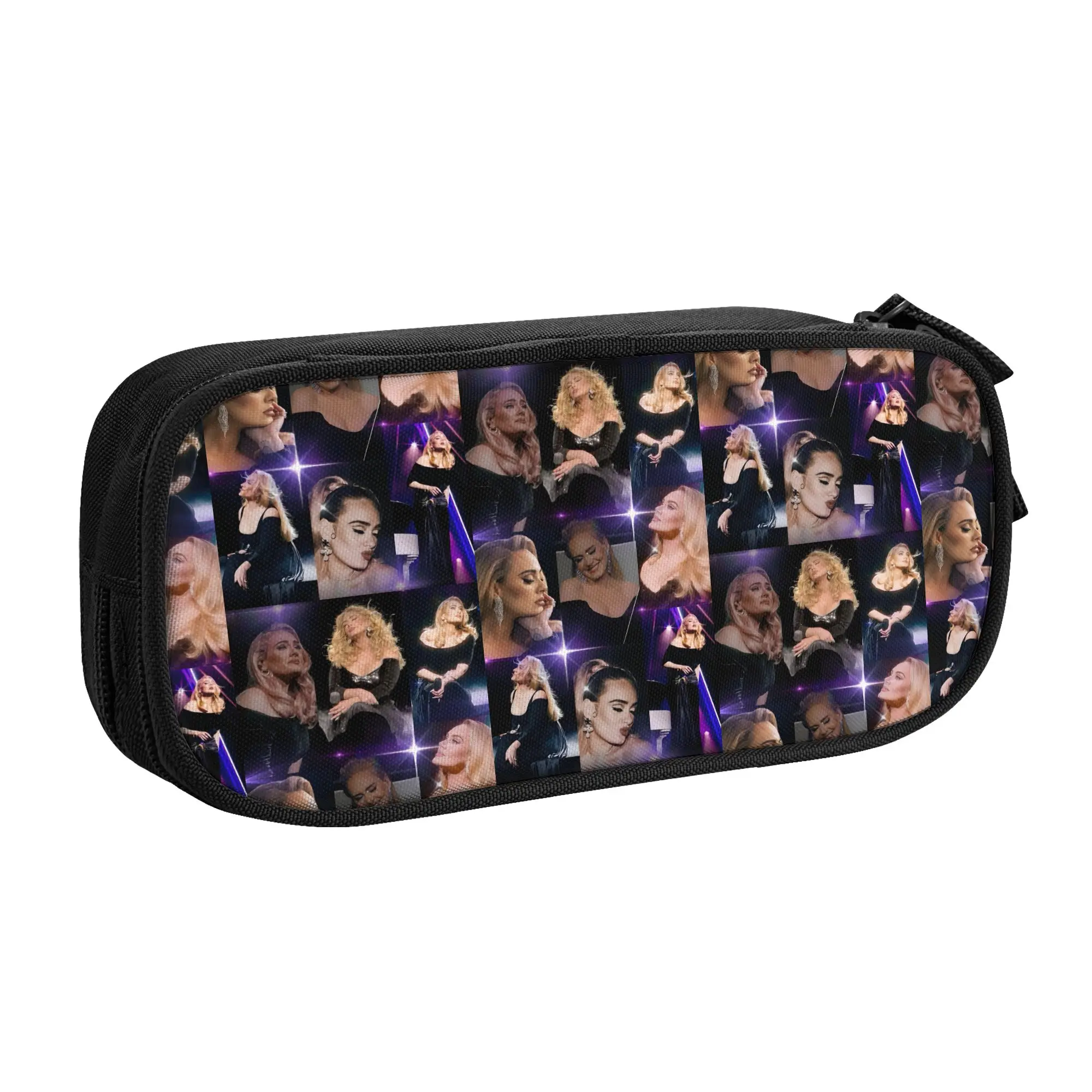 Kawaii English Singer A-Adeles Adkins Pencil Case for Boys Girls Large Storage  Pencil Pouch Stationery