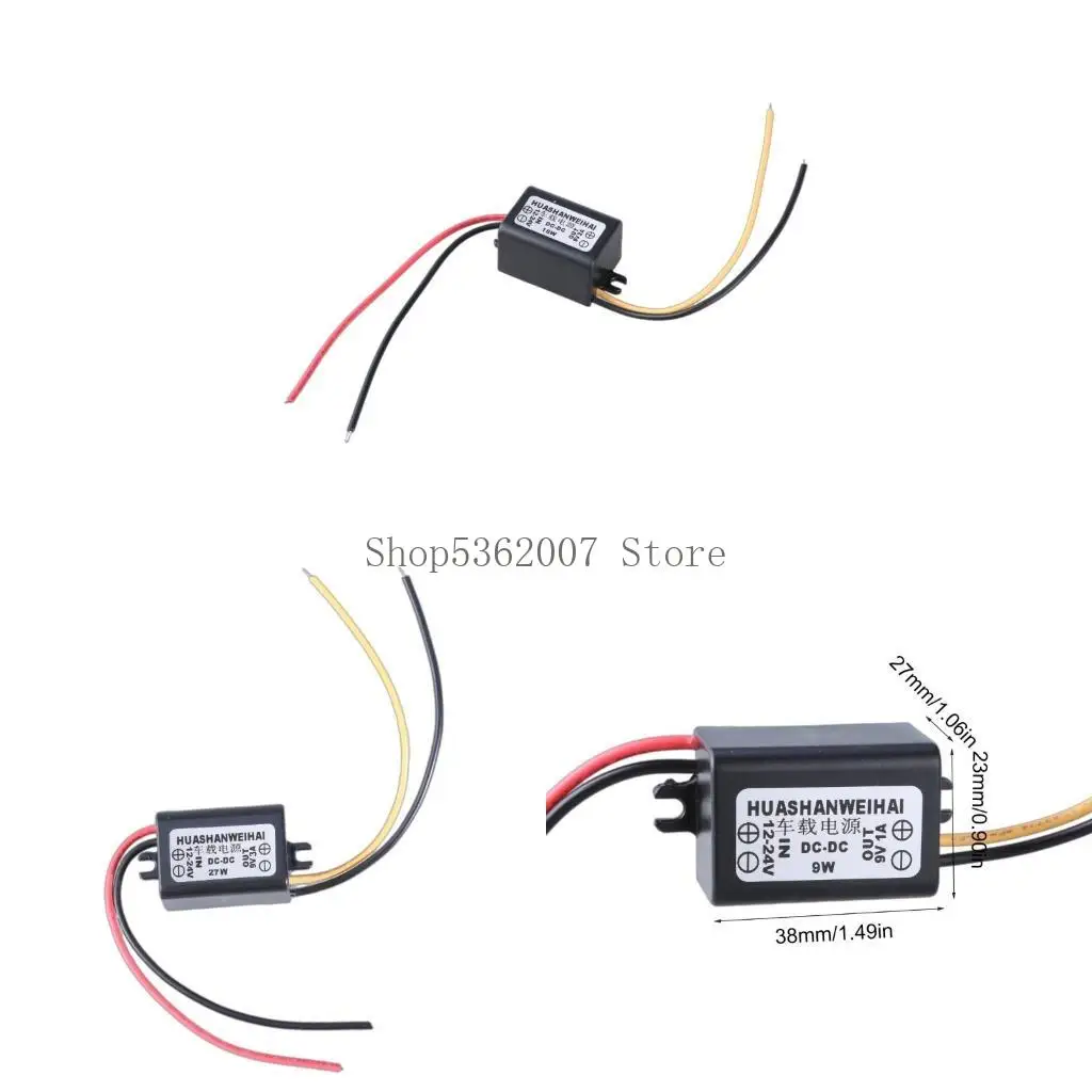 直電流コンバーター12V-24Vから9V 1A/2A/3Aバックコンバーターモジュール縮小電圧レギュレーターカーパワーコンバーター40JB