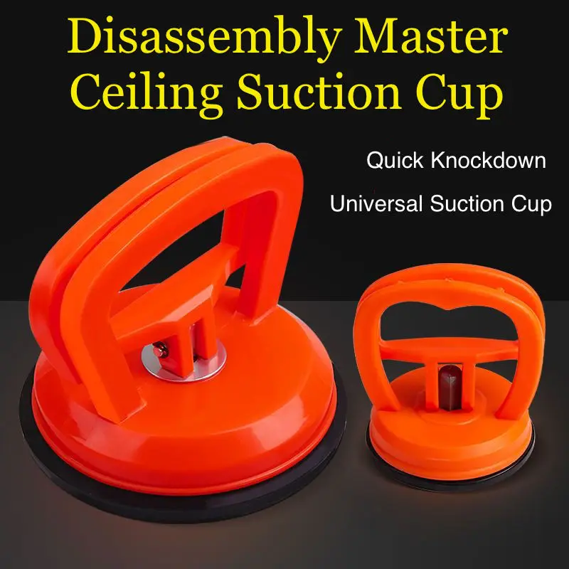  1 pc Car Repair Tool Body Repair Puller Black/Orange Suction Cup Remove Dents Puller For Car Dent Glass Suction Removal Tool