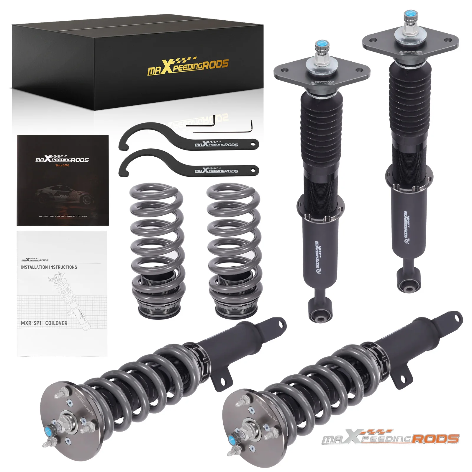 T7 Coilovers Lowering Kit for Dodge Charger Challenger 11-22 RWD